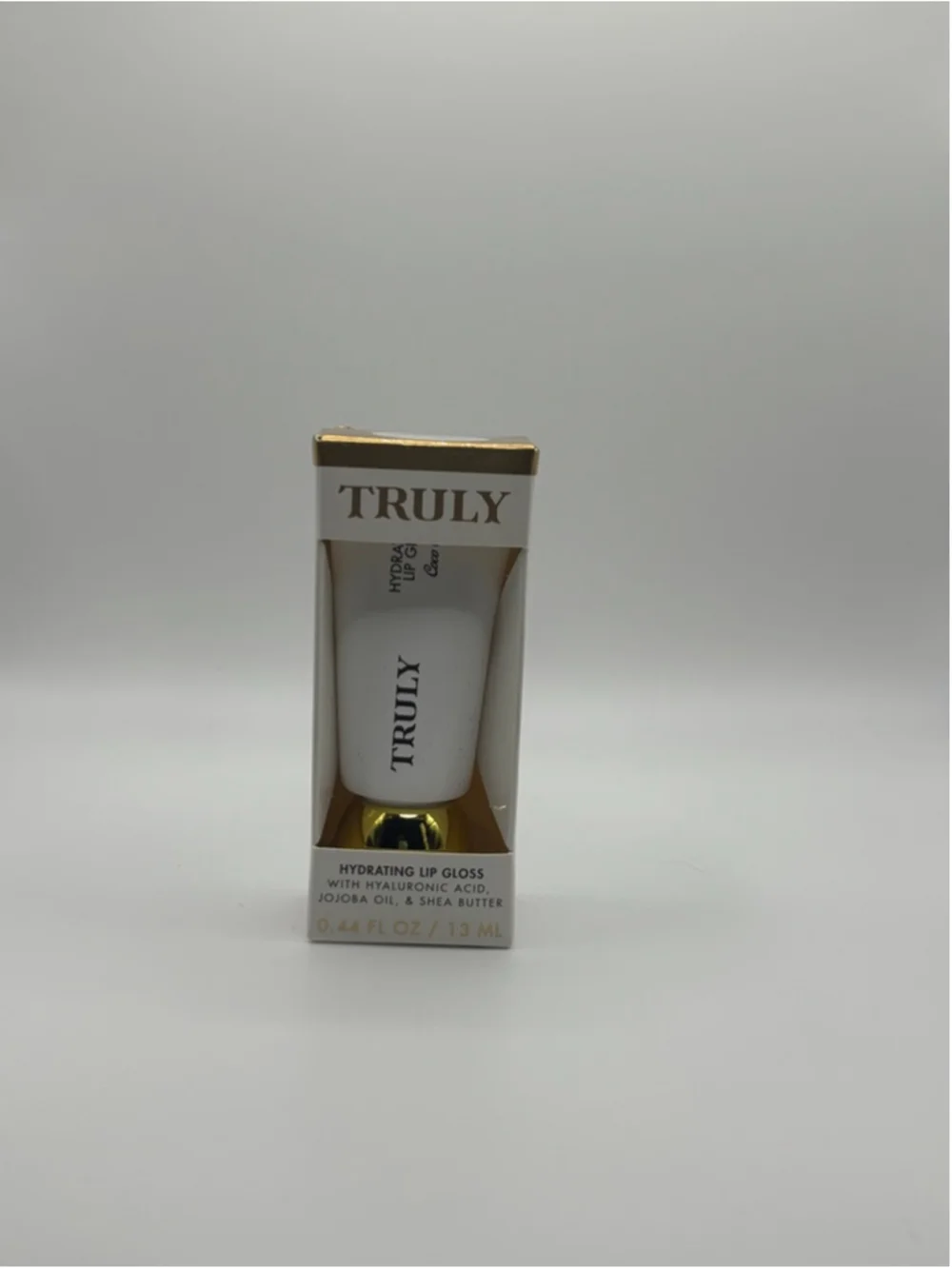 Truly Coco Cloud Clear Silver Shimmer Lip Gloss Full Size 13ml